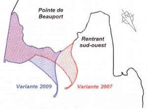 Groupe-conseil Lasalle - Port de Québec - Extension secteur Beauport - Étude conditions hydrosédimentologiques - Avril 2010 - Variantes 2007 et 2009