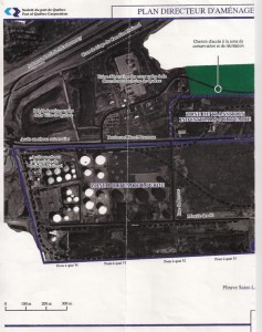 Option Aménagement - Schéma extension port de Québec à Beauport - Moitié gauche - 1993-01